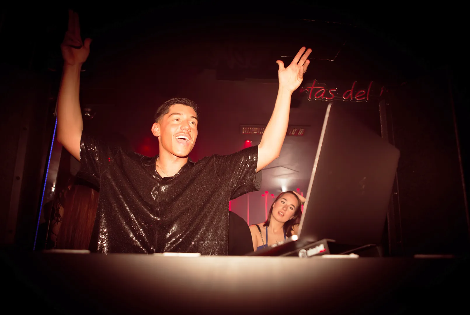 Le Cercle · Pablito in the booth